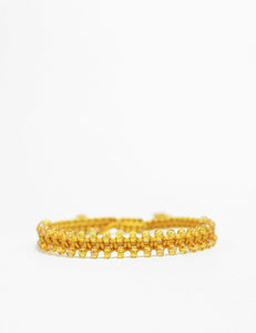 Ally Seed Bead in Mustard